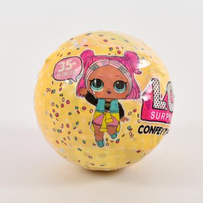 Кукла в шаре конфети, 886-6