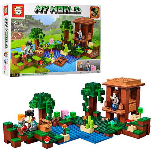 Конструктор SLUBAN, 516 дет., в кор-ке (мал.), SY923