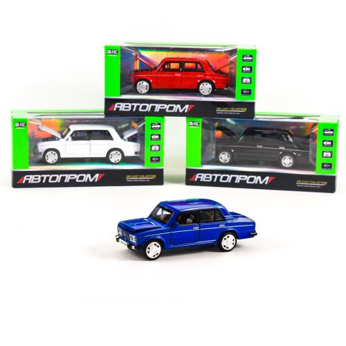 Машина металлическая "АВТОПРОМ", Lada 2106, 7642