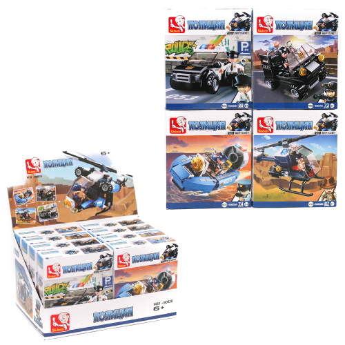 Конструктор SLUBAN Поліція, M38-B0638