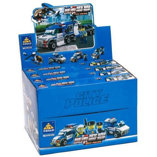 Конструктор, микс видов, в дисплее (мал.), 67252