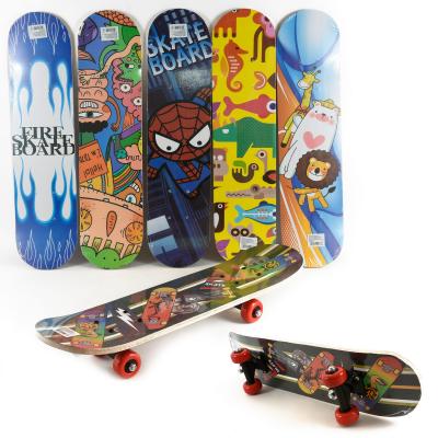 Скейт дерево 7 слоёв, пластиковая подвеска, колесо ПВХ, SL-2-14