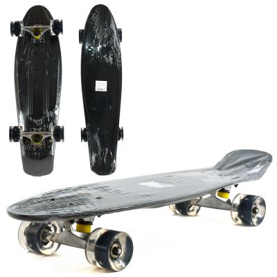 Скейт Пенни Большой со светящимися колесами ПУ, SL-2-15