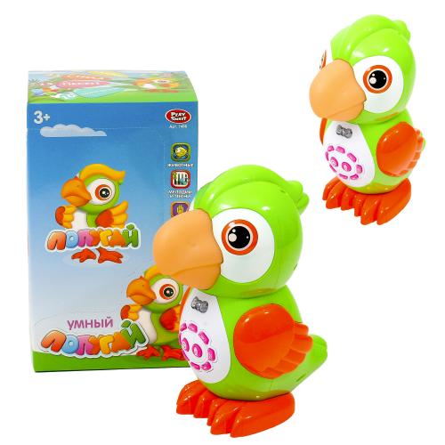 Інтерактивна іграшка "Розумний папуга", 7496 Інтерактивна іграшка "Розумний папуга", 7496