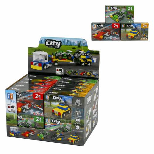 Конструктор City Blocks, от 41 детали, 123-202-207 Конструктор City Blocks, от 41 детали, 123-202-207