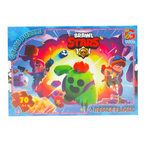 Пазлы из серии "Brawl Stars", 70 элементов, GP-BS363