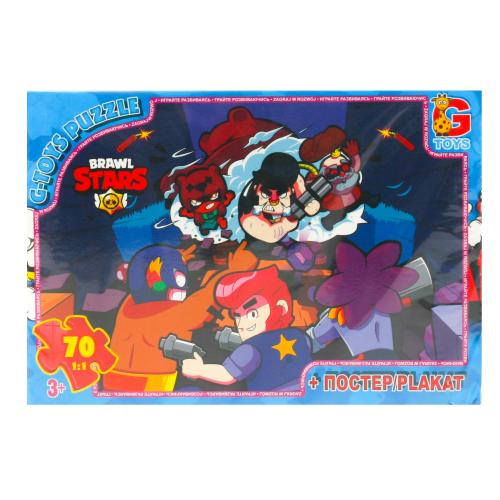 Пазлы из серии "Brawl Stars", 70 элементов, GP-BS369