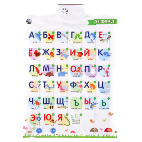 Плакат "Алфавит", РУС, в кульке, F4-17