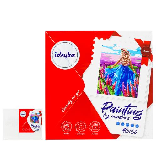 Набор для росписи по номерам "Наедене с мыслями", ID-KHO4834