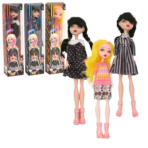 Лялька шарнірна "WEDNESDAY", LK1432A-1