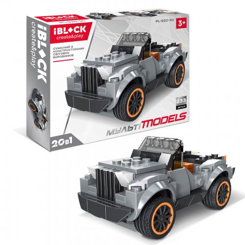 Конструктор IBLOCK Джип 20 в 1, 7T-PL-920-30 Конструктор IBLOCK Джип 20 в 1, 7T-PL-920-30