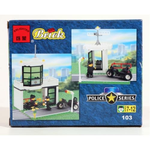 Конструктор BRICK, 103 детали, 103 brick