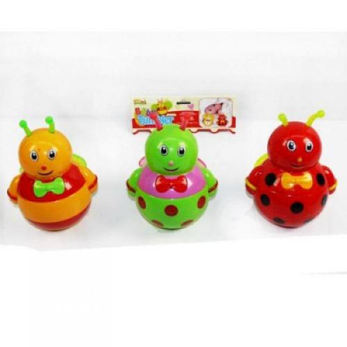 Неваляшка, 3 цвета, в кульке, 403-1