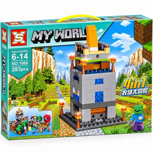 Конструктор My World "Фермерська пригода" 283 дет., 1066 Конструктор My World "Фермерська пригода" 283 дет., 1066