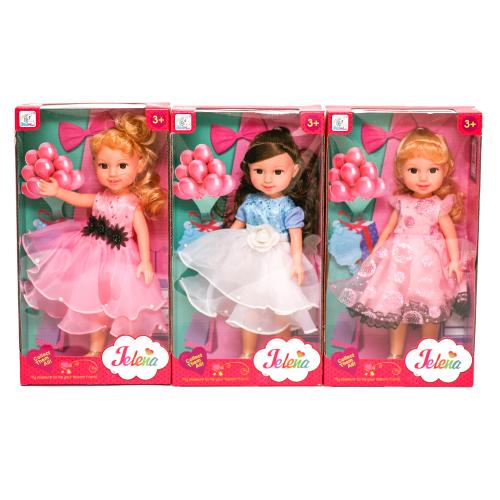 Кукла, 4 вида, в кор-ке, 89018-19