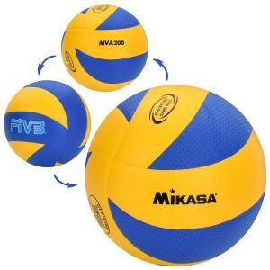 М'яч волейбольний ''MIKASA'' ,розмір5,ПУ,8панелей,безшовний,260-280г,ламінований,кул