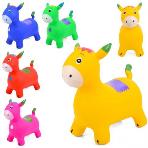 Стрибуни-тварини конячка, 1300г, мікс кольорів, у пакеті, MS 4844