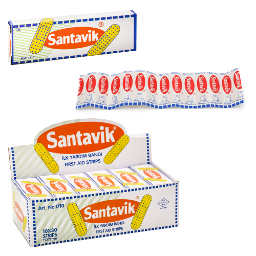 Пластир бактерицидний "Сантавік", 1710-40 Пластир бактерицидний "Сантавік", 1710-40