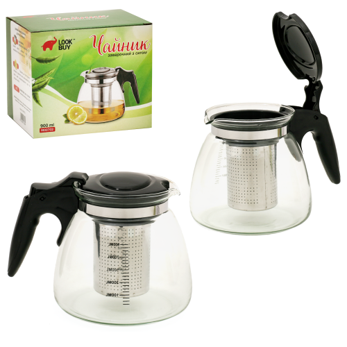 Чайник-заварник з ситом, O 00702 Чайник-заварник з ситом, O 00702
