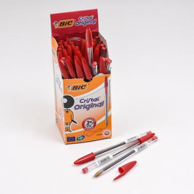 Ручка BIC, шариковая, красная, 50 шт. (цена за штуку), BIC-847899