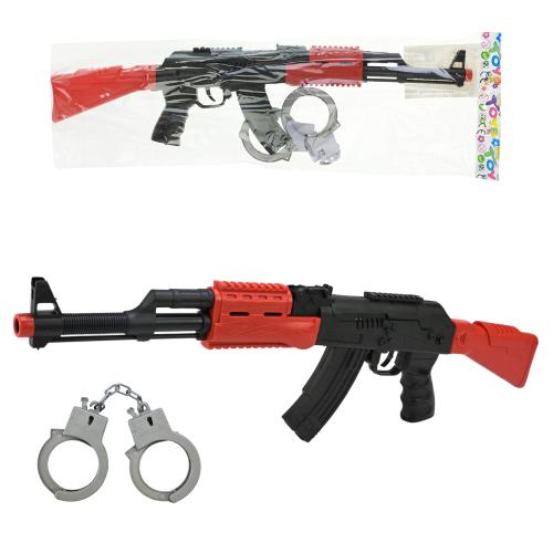 Автомат-трещітка наручники в наборе пакет, 233-9