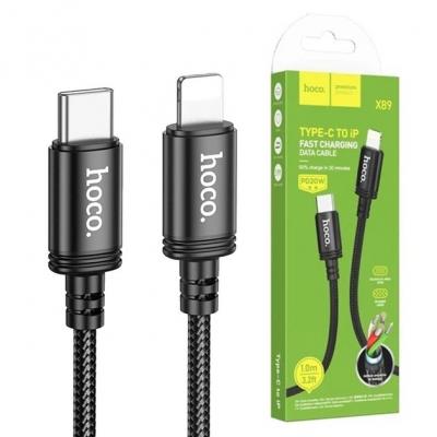 Кабель HOCO X89 Type-C to Lightning Wind PD 20W 1м	