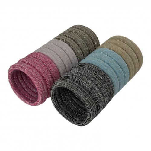 Резинка для волосся, люрекс, 20 шт, в кор-ці, 22P2-12