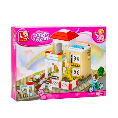 Конструктор SLUBAN Заміський будинок, M38-B0533 Конструктор SLUBAN Заміський будинок, M38-B0533