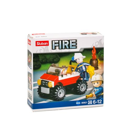 Конструктор SLUBAN "Пожежні", M38-B0621 Конструктор SLUBAN "Пожежні", M38-B0621