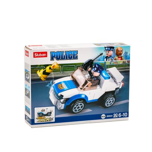 Конструктор SLUBAN Поліція, M38-B0824 Конструктор SLUBAN Поліція, M38-B0824