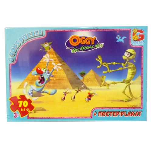 Пазлы из серии "Огги и Кукараччи", 70 элементов, GP-OG03