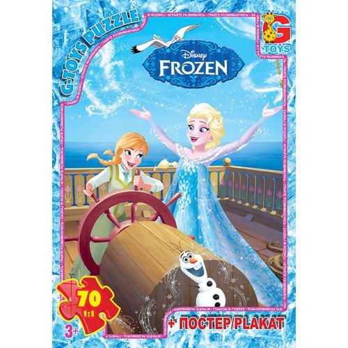 Пазлы из серии "Frozen", 70 элементов, GP-FR011