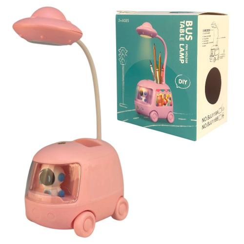 Настільна лампа "АВТОБУС З СІНАМОРОЛ", 118A-BJJ-PINK