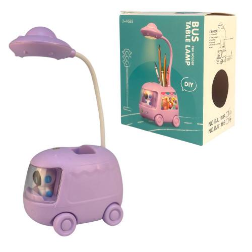 Настільна лампа "АВТОБУС З СІНАМОРОЛ", 118A-BJJ-PURPLE