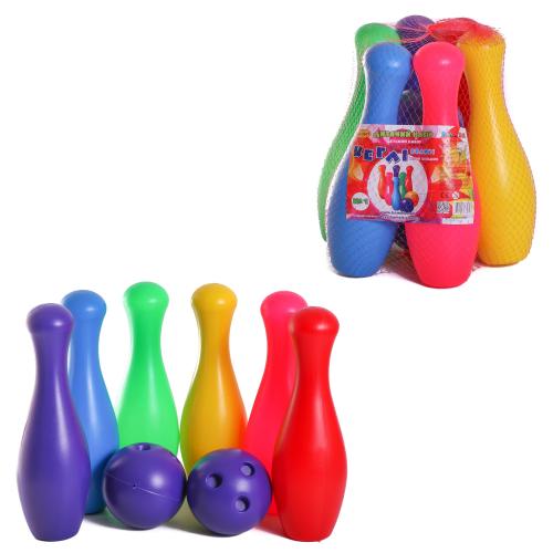 Кегли, большие, в сетке, ПЦ 024-1