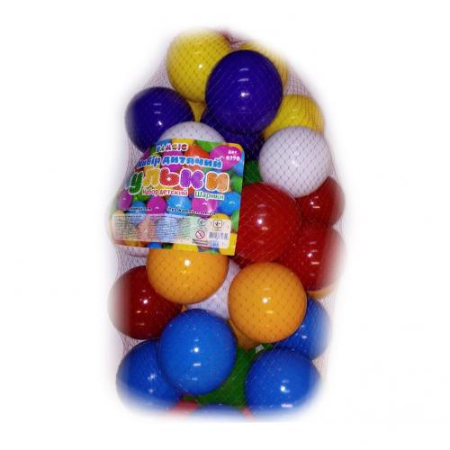 Набор шаров в сухой бассейн, в сетке, ПЦ 0270 Набор шаров в сухой бассейн, в сетке, ПЦ 0270