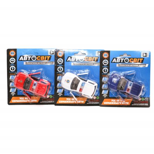 Машинка, металл, микс видов, на листе, 947-1AEPF