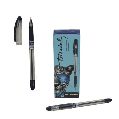 Ручка Tetrada Max Writer, масляная, синяя (цена за упаковку), TE12971