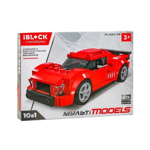 Конструктор IBLOCK Автомобіль, 7T-PL-920-28 Конструктор IBLOCK Автомобіль, 7T-PL-920-28