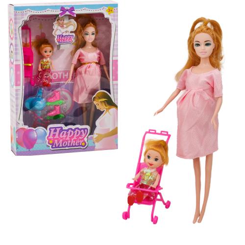Вагітна лялька типу "Барбі", 7T-CH1705 Вагітна лялька типу "Барбі", 7T-CH1705