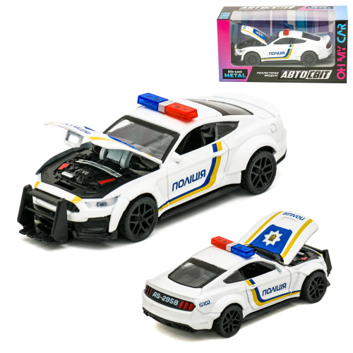 Машина металічна інерційна поліція, AS-2958 Машина металічна інерційна поліція, AS-2958