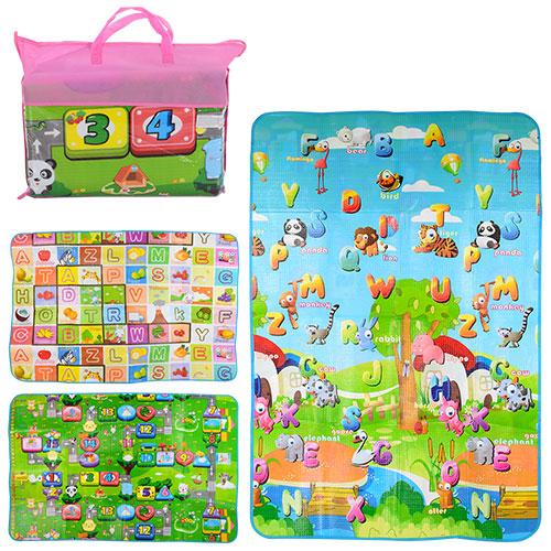 Коврик, 3 вида, в сумке, M 3514-1