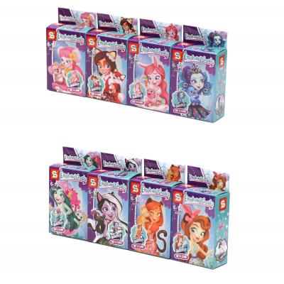 Конструктор, от 16 дет., микс видов, в дисплее (дев.), SD6592-6599