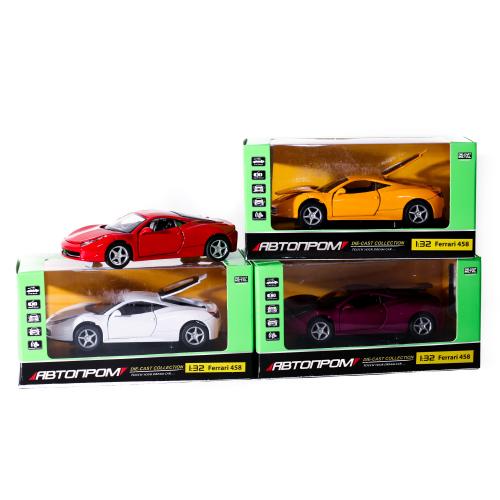 Спортивная машина "АВТОПРОМ", металл, микс цветов, в кор-ке, 7T-3201C Спортивная машина "АВТОПРОМ", металл, микс цветов, в кор-ке, 7T-3201C