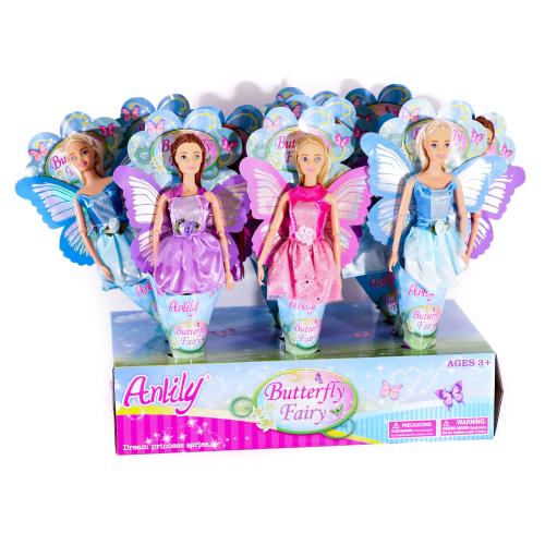 Кукла Фея, микс цветов, в дисплее, 99010B Кукла Фея, микс цветов, в дисплее, 99010B