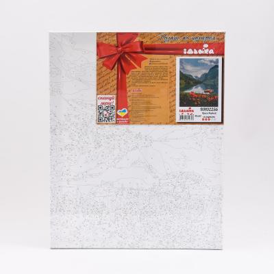 Набор для росписи по номерам "Красота Норвегии", 40х50 см, ID-KHO2256