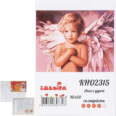 Набор для росписи по номерам "Ангел характера", 40х50 см, ID-KHO2315