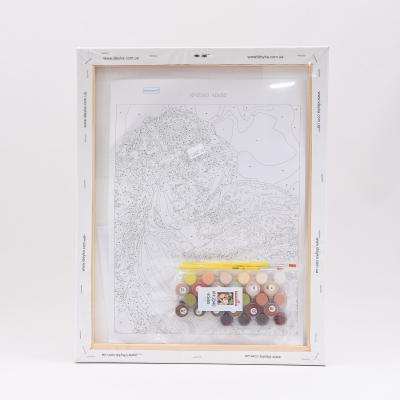 Набор для росписи по номерам "Мой любимец", 40х50 см, ID-KHO2340