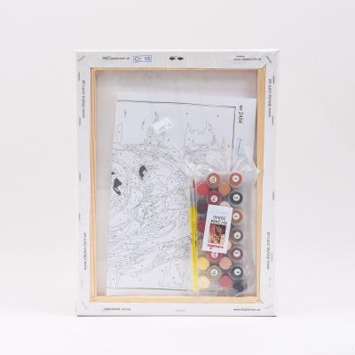 Набор для росписи по номерам "Милый друг", 30х40 см, ID-KHO2454