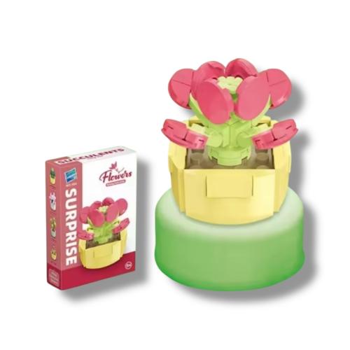 Конструктор SURPRISE Квітучий червоний кактус, 25-102